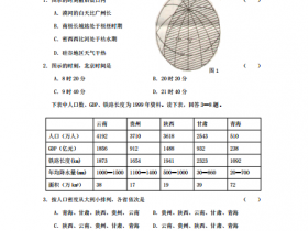 2001年山东高考文综真题及答案.pdf下载