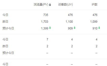 网站的访客已经有一千个独立访客了插图